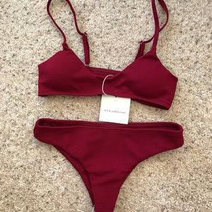 Zaful Women’s Red Swimsuit Size M